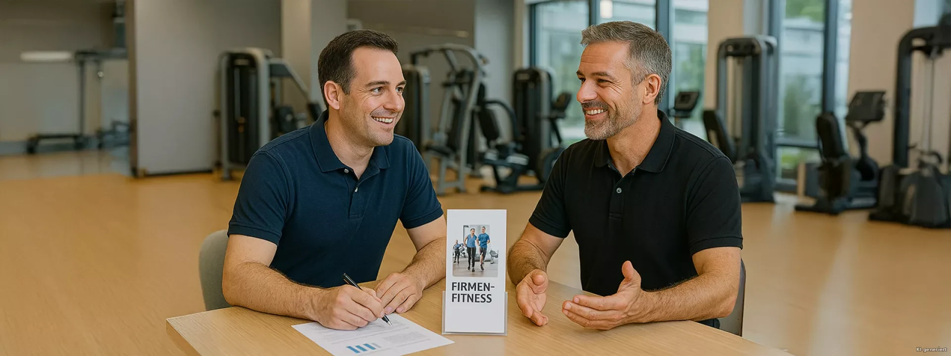 Firmenfitness Interfit für ein aktives Team Header Hintergrund